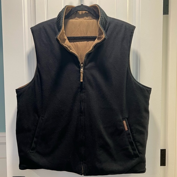 Weatherproof Black/Brown Reversible Vest. Size XL. - Picture 1 of 14